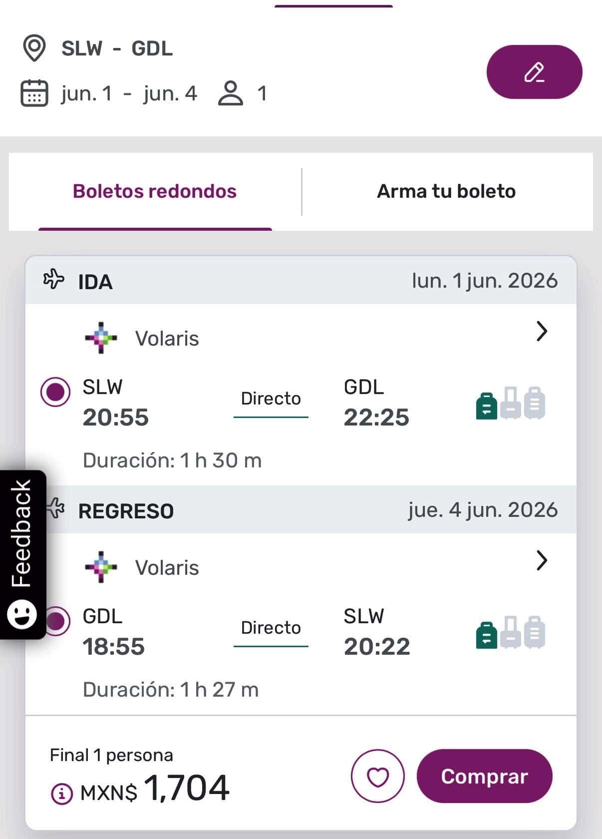 Nueva ruta a&eacute;rea conectar&aacute; Ramos Arizpe con Guadalajara