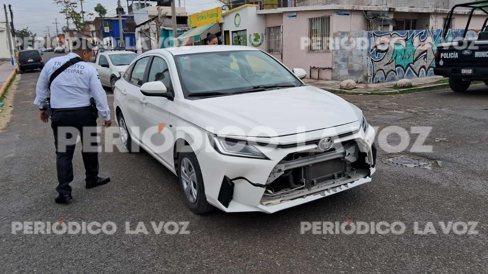 Joven motociclista lesionado en accidente en Monclova