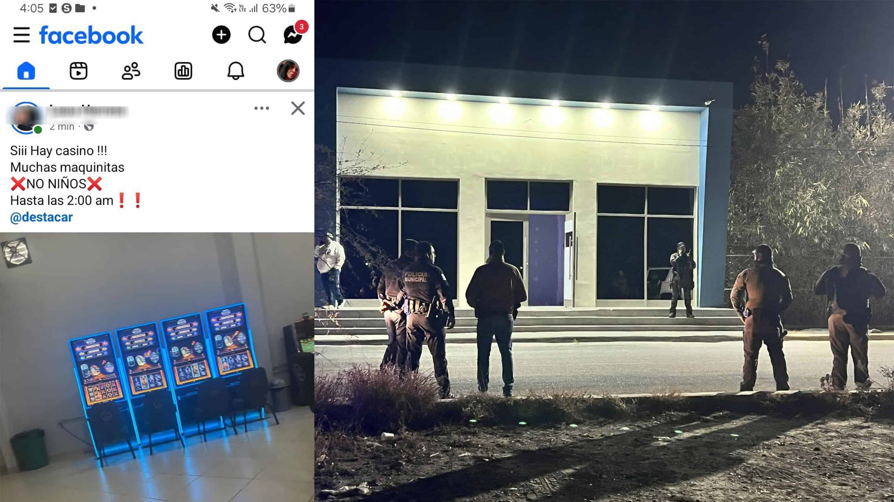 Clausuran casino clandestino en Nava tras exhibici&oacute;n en redes sociales