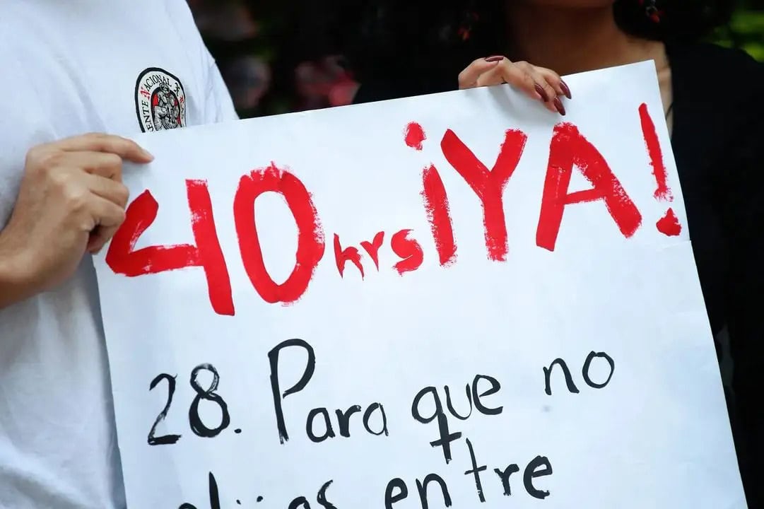 Reforma laboral en M&eacute;xico: Senado aprueba 40 horas semanales