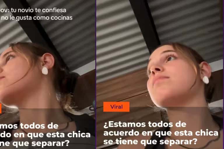 Cocin&aacute; bien, te las compro yo: El video de un joven recriminando a su pareja por el sabor de su comida que indign&oacute; a las redes
