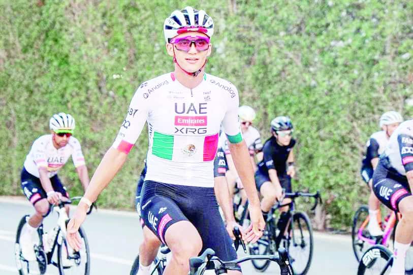 Isaac del Toro inicia su temporada en el UAE Tour 2026