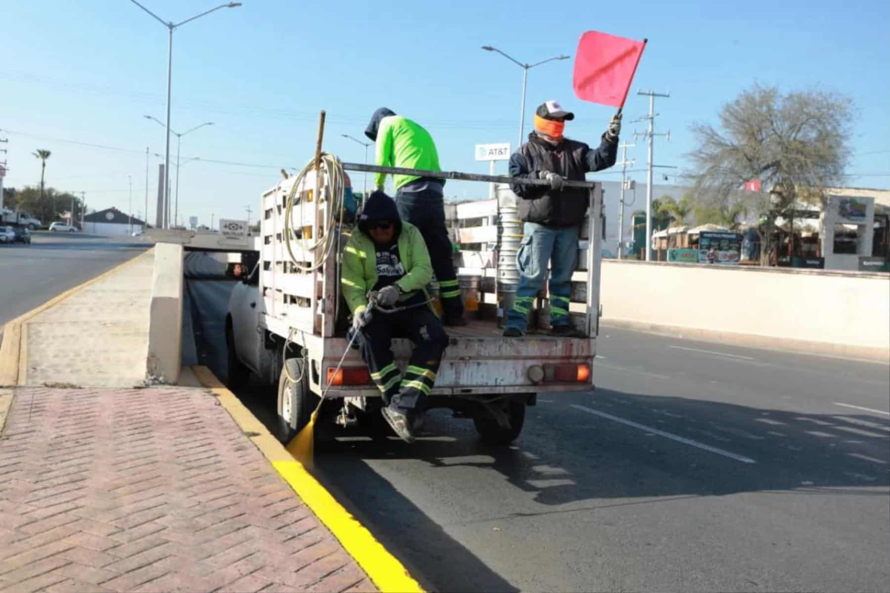 Intensificaci&oacute;n de trabajos de rehabilitaci&oacute;n vial en Saltillo