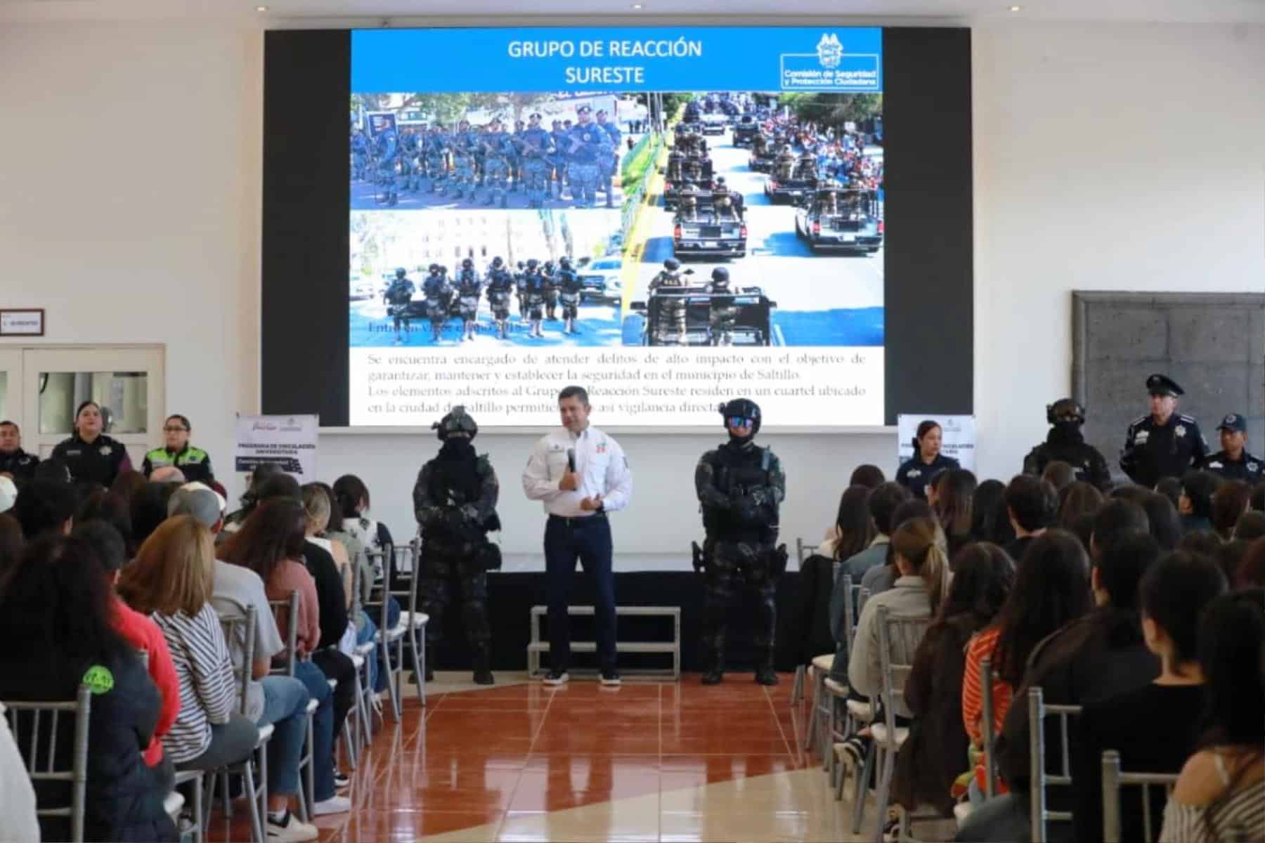 Ej&eacute;rcito Mexicano y Comisar&iacute;a promueven seguridad en Universidad La Salle