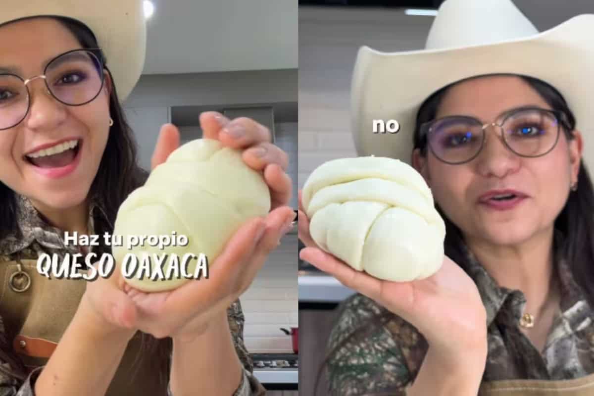 &iquest;Queso Oaxaca en tiempo r&eacute;cord? El truco de una influencer que est&aacute; revolucionando las cocinas en redes sociales