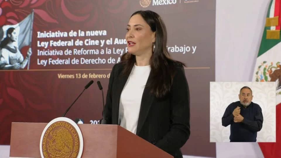 Claudia Sheinbaum presenta nueva Ley Federal de Cine en M&eacute;xico