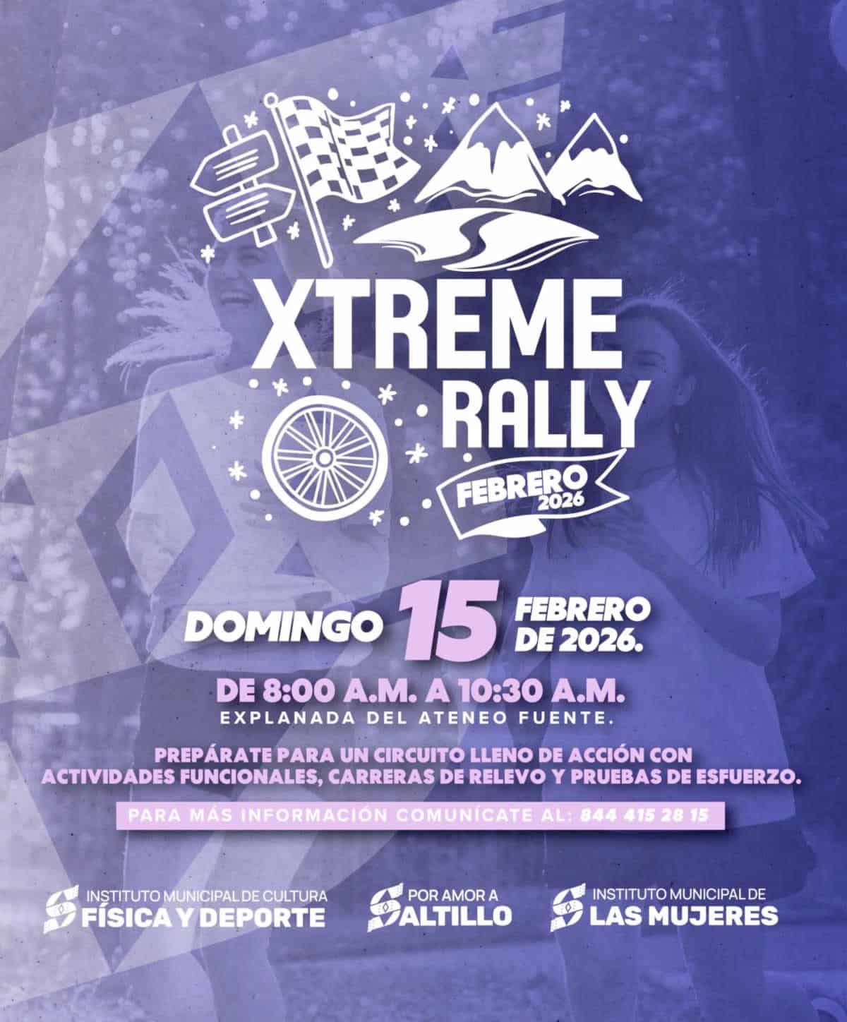 Xtreme Rally en Ruta Recreativa celebra el D&iacute;a de la Mujer Mexicana en Saltillo