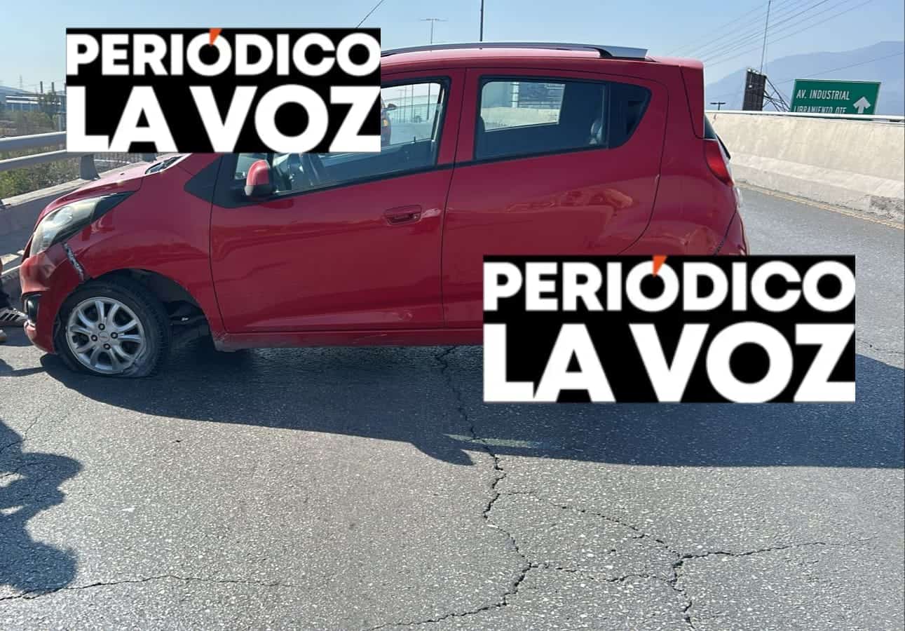 Choque en puente elevado de Monclova