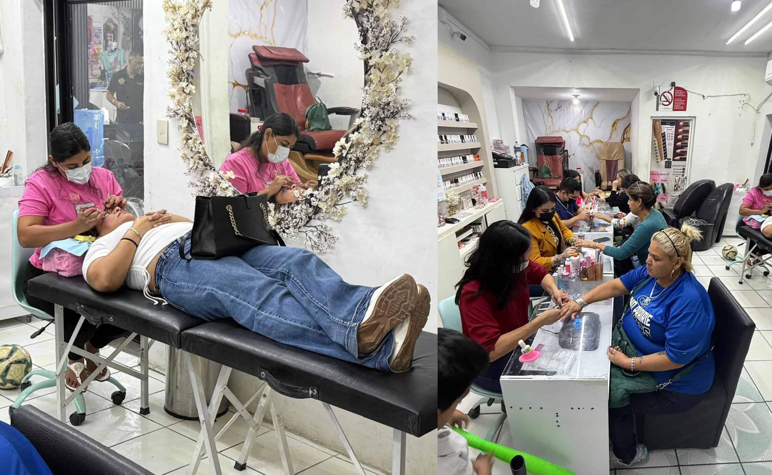 Salones de belleza lucen llenos en Monclova por el D&iacute;a del Amor y la Amistad