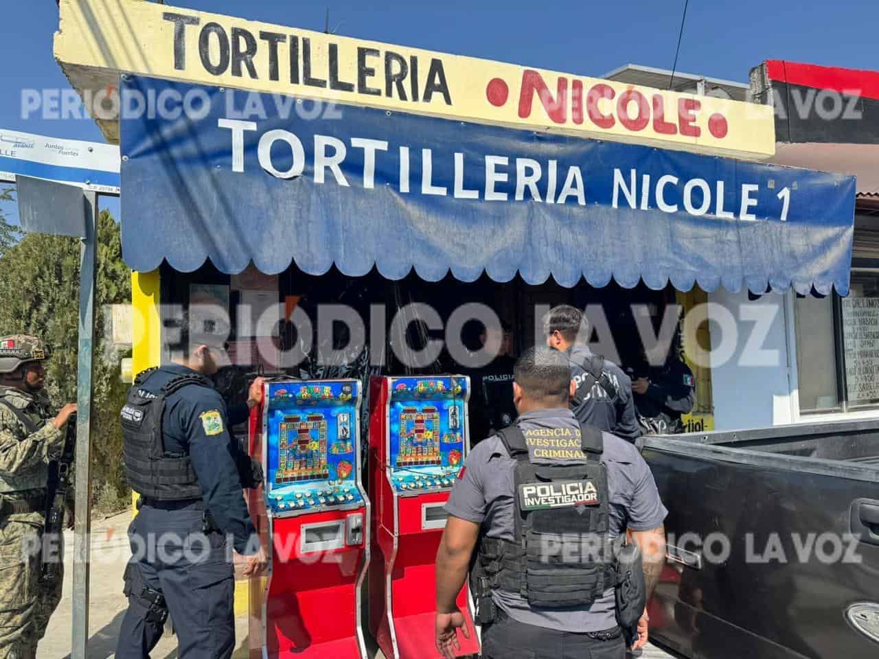 Operativo en Monclova: decomisan 18 m&aacute;quinas tragamonedas ilegales