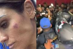 Alessandra Rojo, denuncia agresión de comerciantes en San Cosme