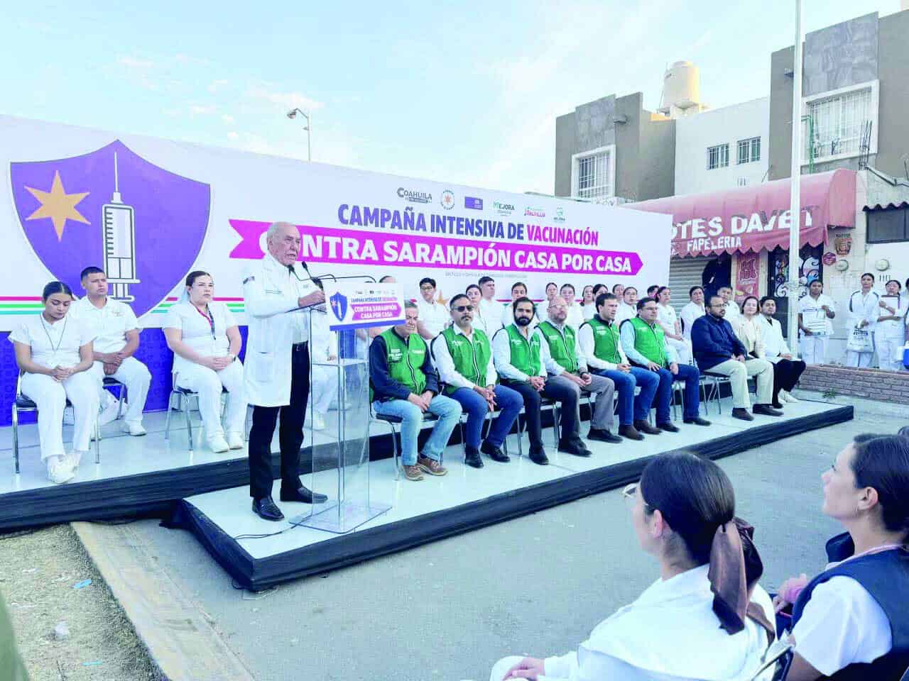 Previene Coahuila el sarampi&oacute;n