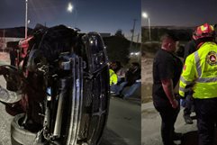 Se queda dormido al volante y provoca accidente