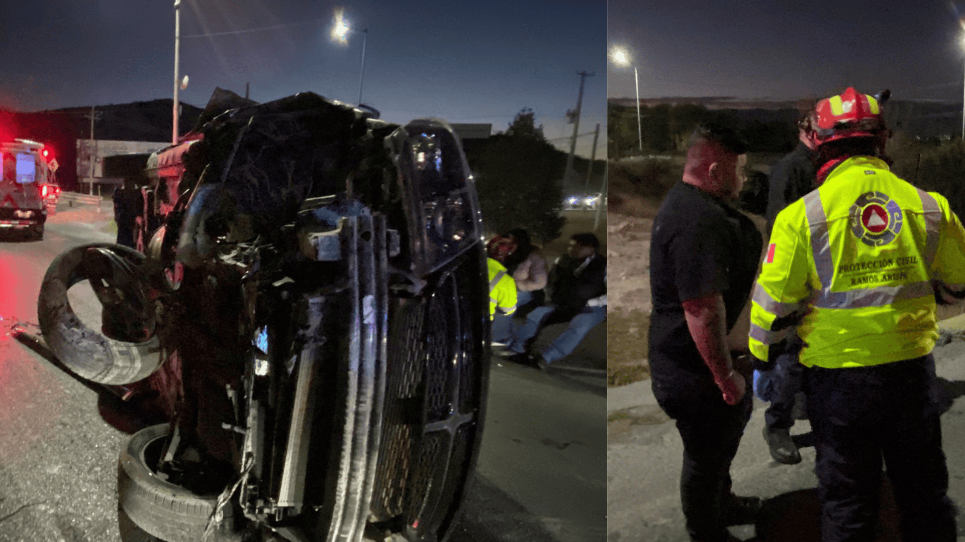 Se queda dormido al volante y provoca accidente