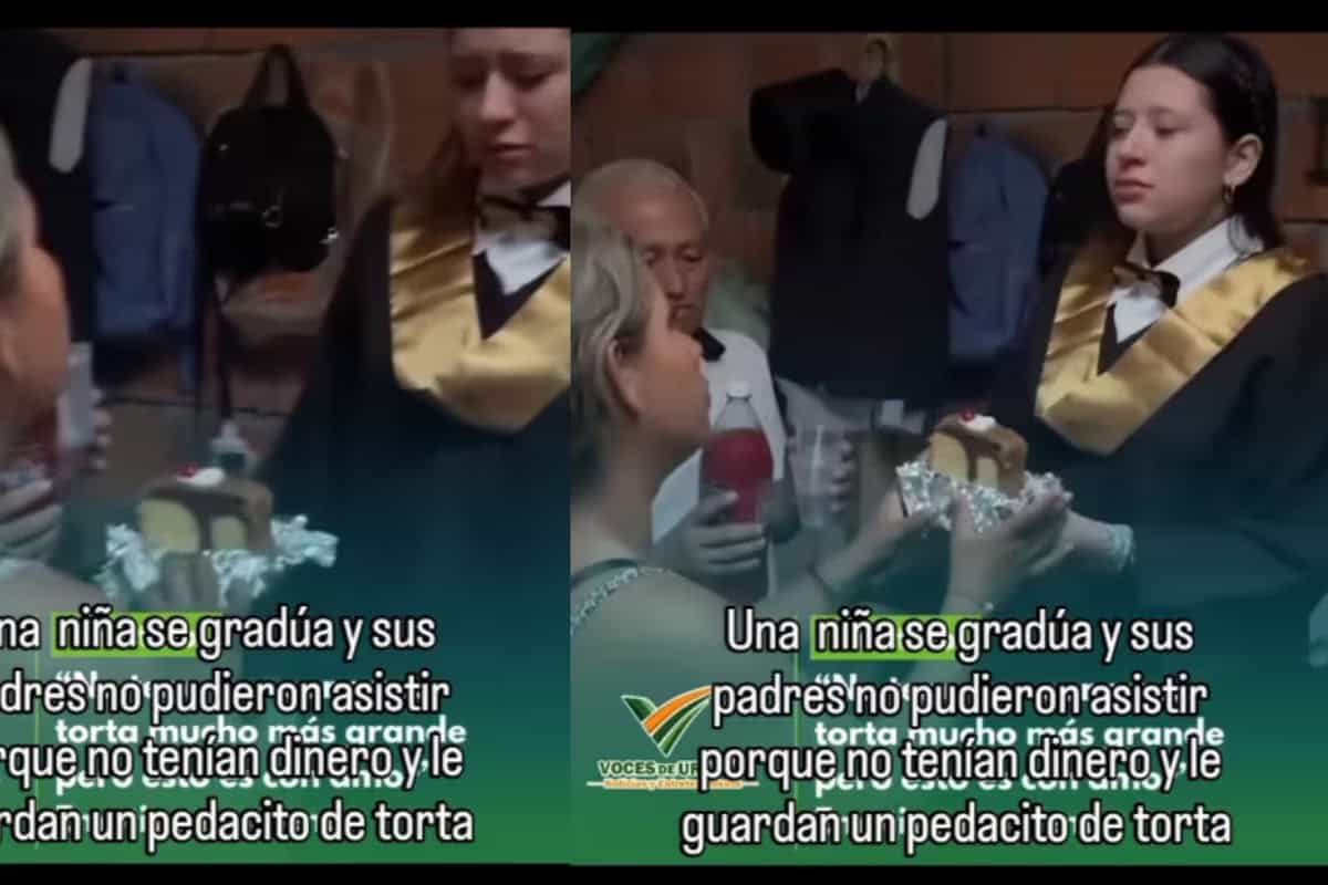 Cuando una sola rebanada de pastel lo dice todo: la graduaci&oacute;n que nadie olvidar&aacute;