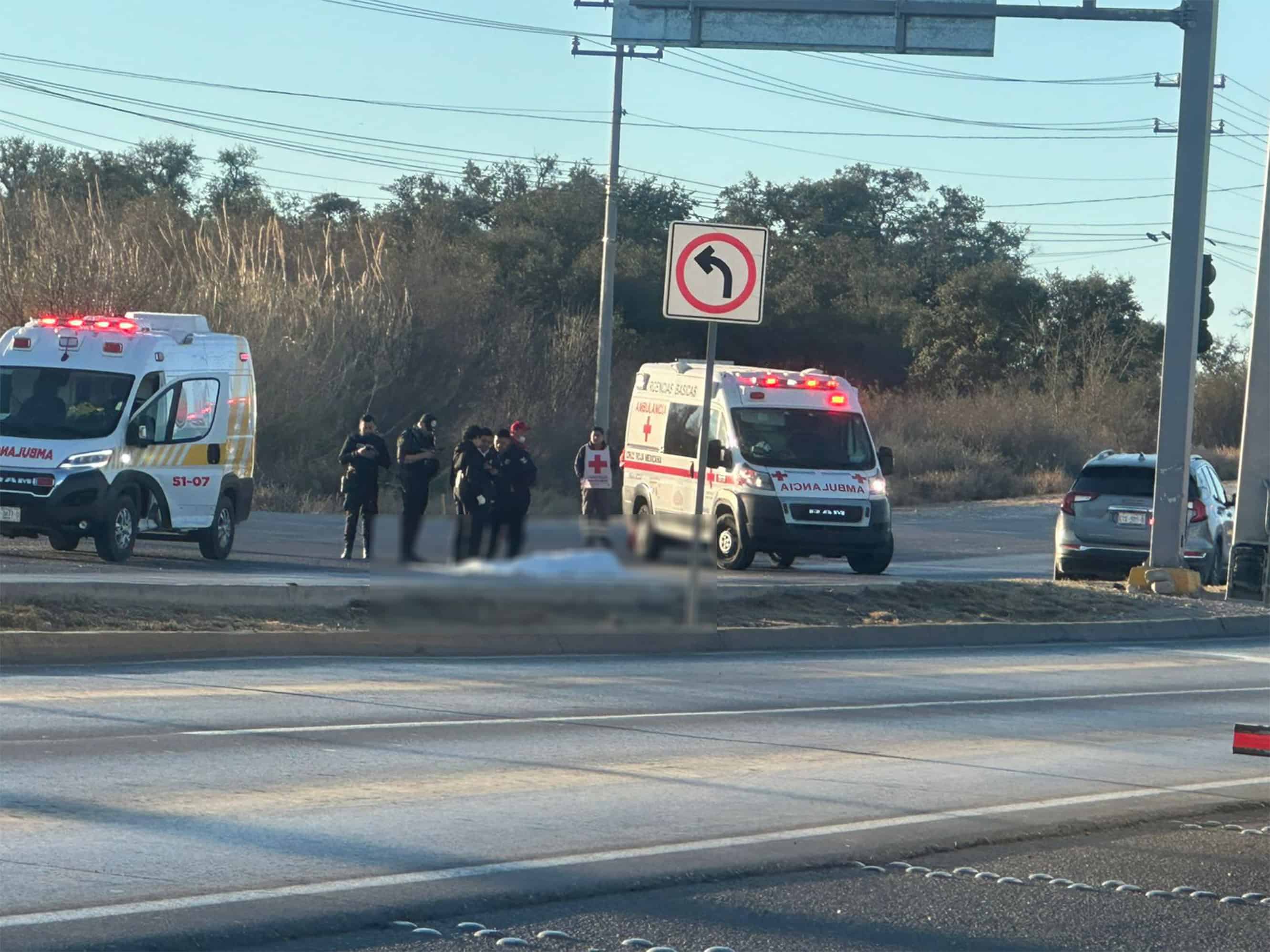 Liberan a conductor de  tr&aacute;iler tras accidente donde falleci&oacute; motociclista en Piedras Negras