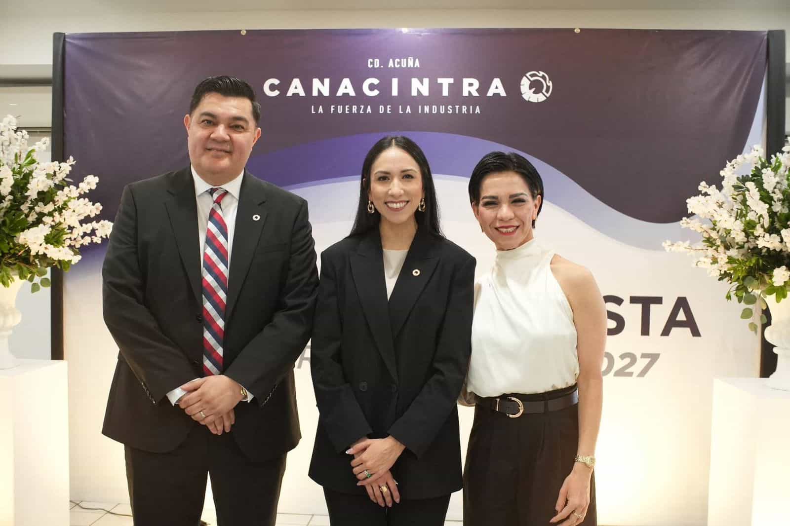 Renueva liderazgo CANACINTRA Acu&ntilde;a y apuesta por fortalecer al sector industrial