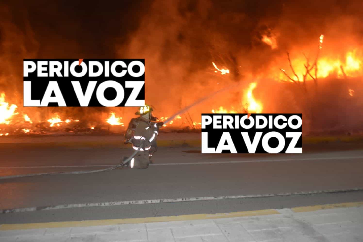Incendio consume vulcanizadora Don Nacho en Monclova