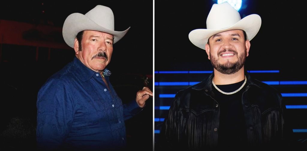 Eden Mu&ntilde;oz y Lalo Mora en el Carnaval de La Paz