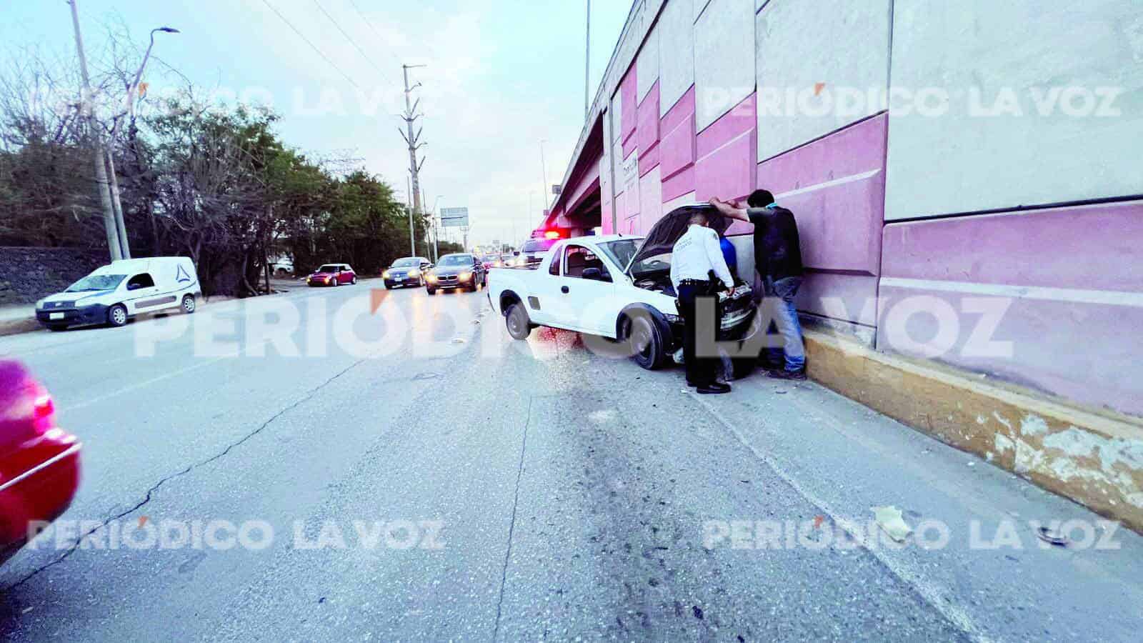 Accidente en bulevar Pape deja a hombre herido