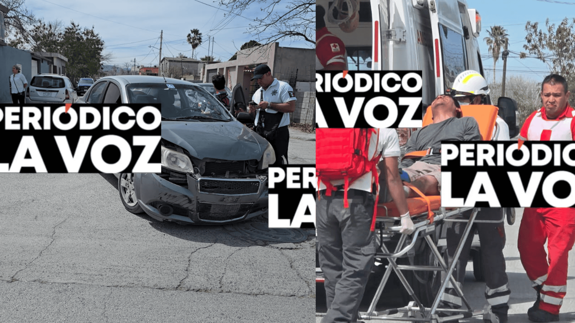 &iexcl;Se lo llev&oacute; de encuentro!  Ignora alto y destroza  pierna a motociclista