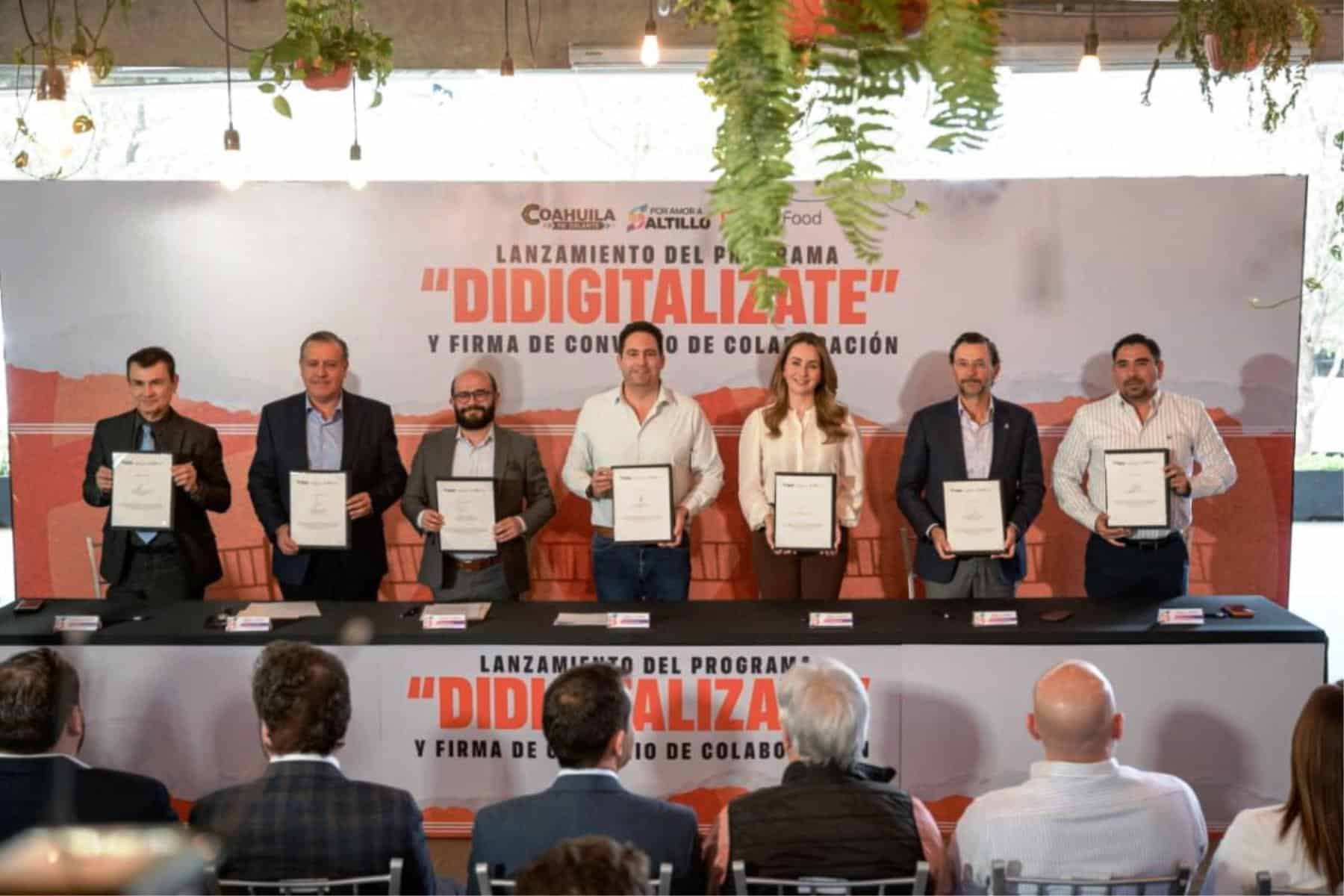 DiDi M&eacute;xico y Saltillo unen esfuerzos por la digitalizaci&oacute;n de Mipymes