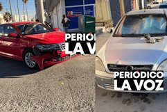 Convulsiona al volante y provoca carambola