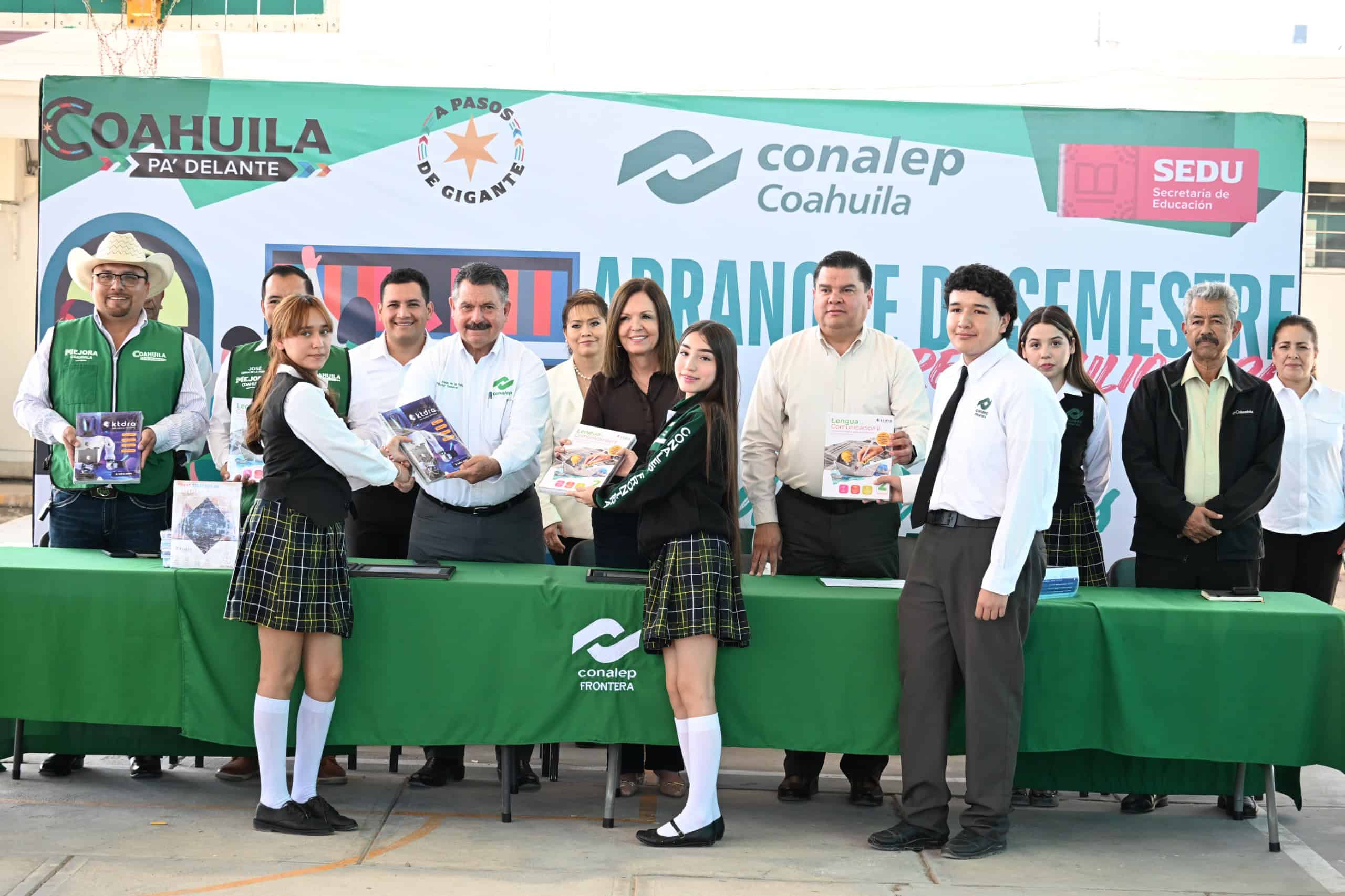 Inauguran periodo escolar Febrero–Julio 2026 en Frontera