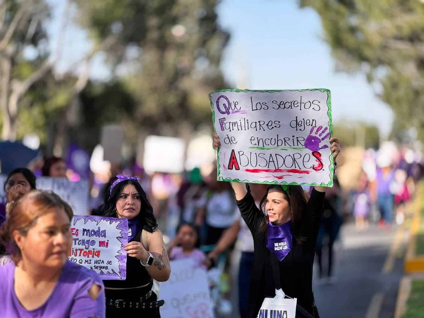 Saltillo despliega operativo de seguridad para marcha del D&iacute;a de la Mujer