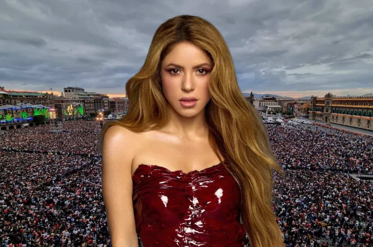 Shakira dar&aacute; concierto sin costo en el Z&oacute;calo capitalino