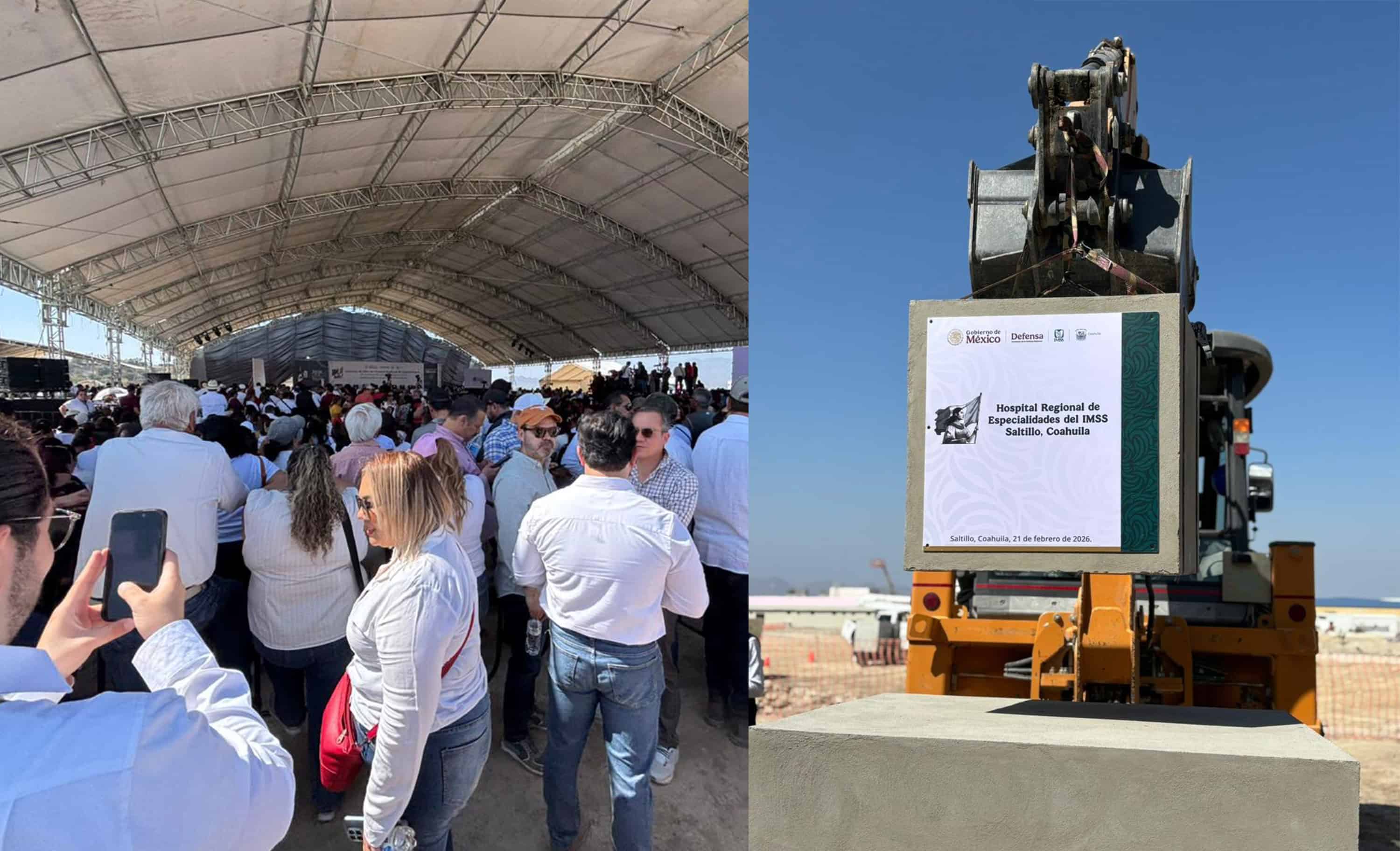 Colocar&aacute; Claudia Sheinbaum primera piedra del Hospital Regional de Especialidades en Saltillo