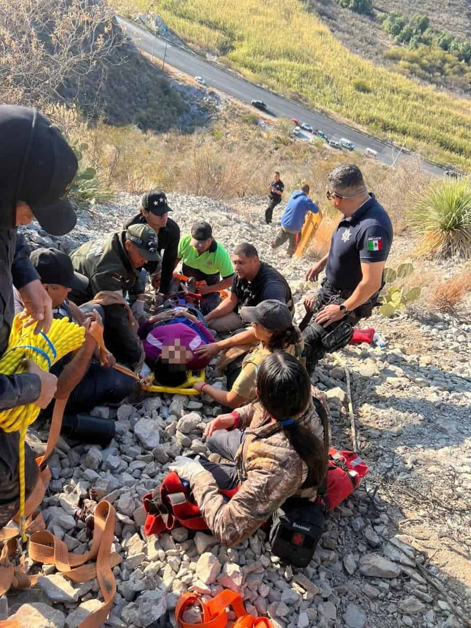 Accidente de senderismo: Ana Gait&aacute;n cae en Cerro del Cari&ntilde;o, Coahuila