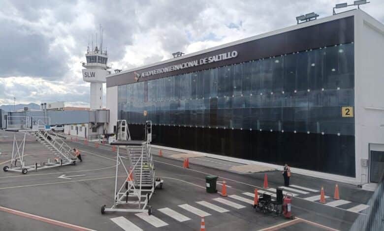 Opera con normalidad el Aeropuerto Internacional de Saltillo; sin cancelaciones de vuelos