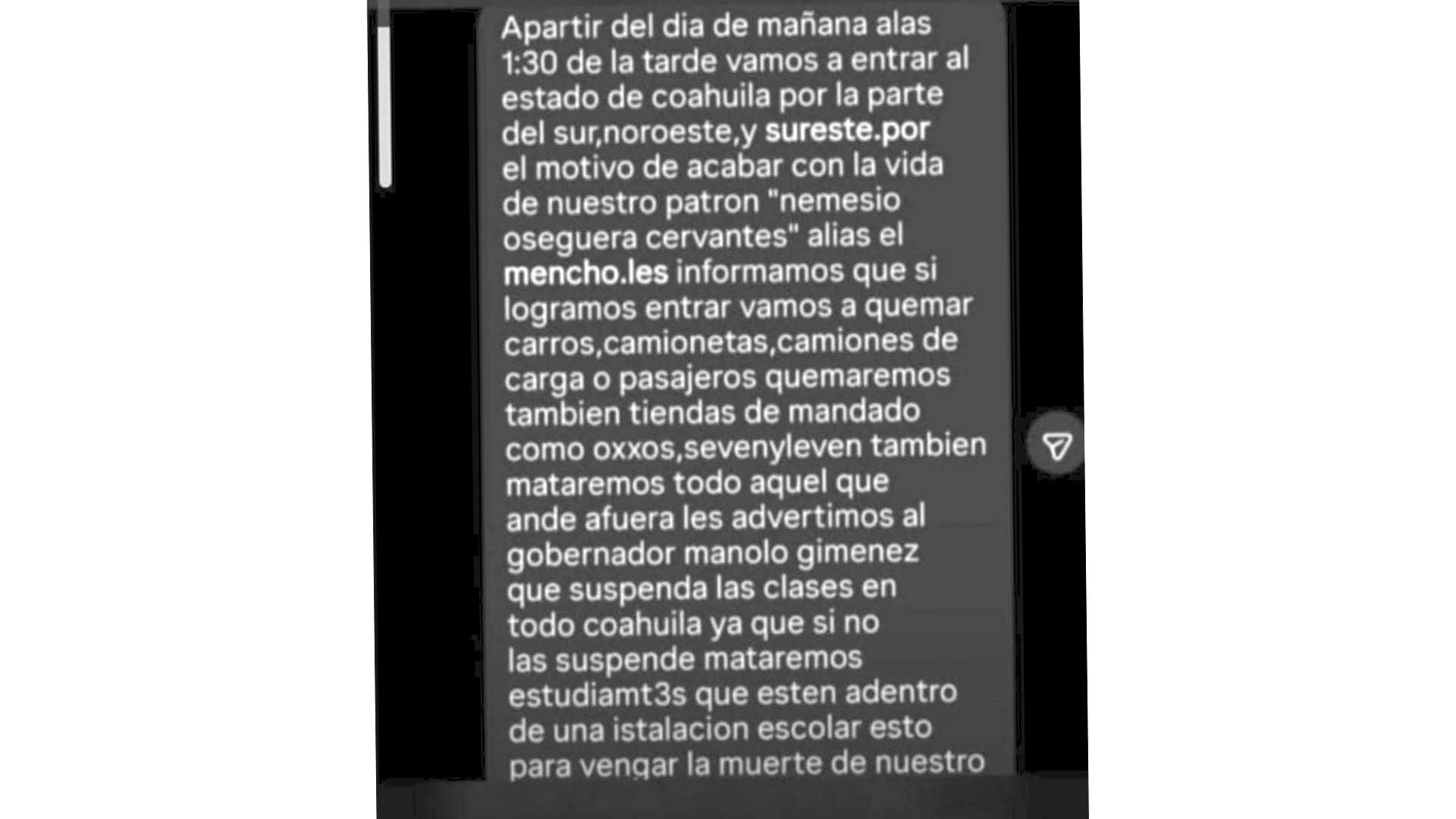 Autoridades advierten sobre desinformaci&oacute;n: grupos delictivos