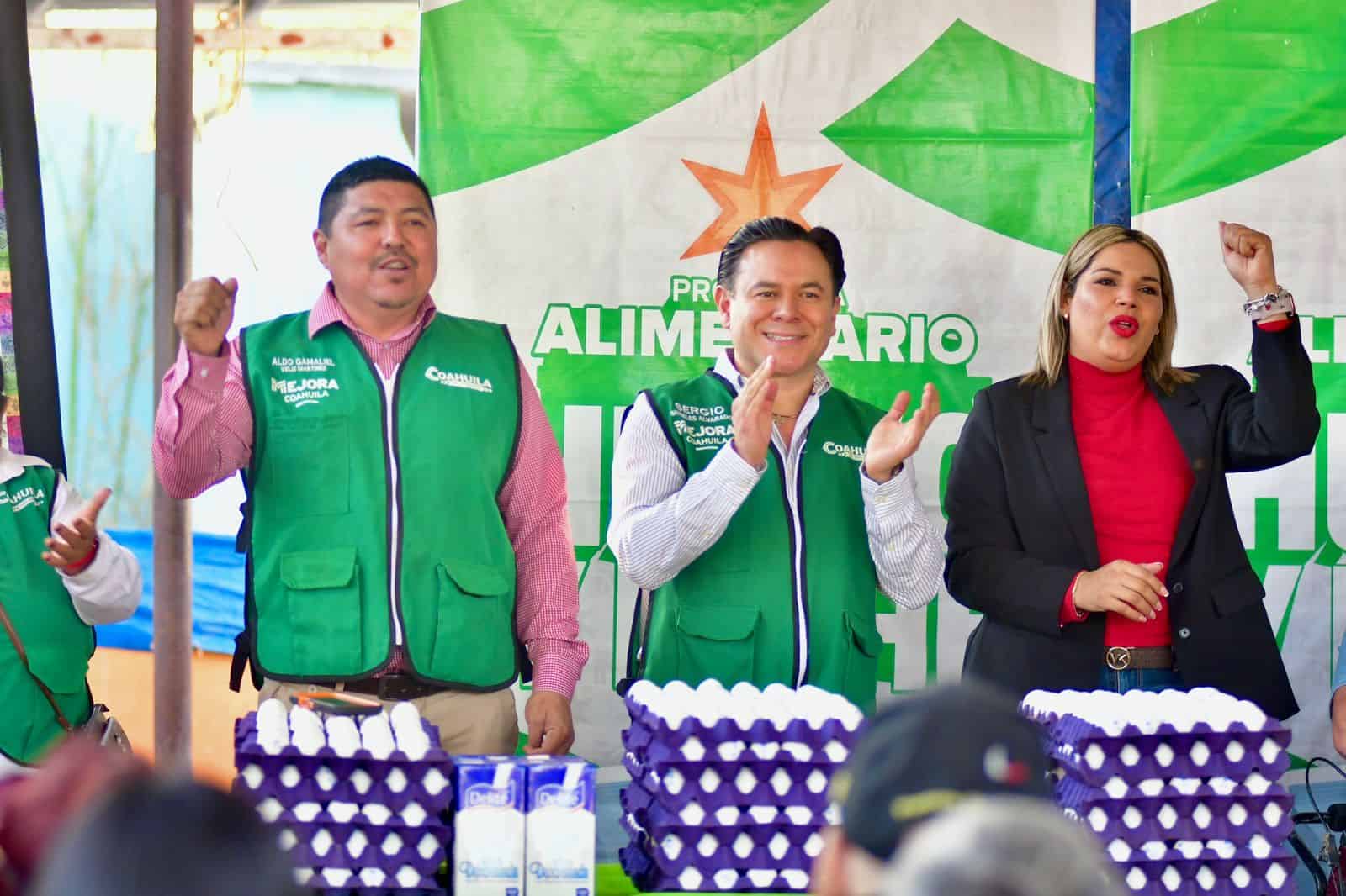 Casta&ntilde;os recibe apoyos del Programa Alimentario 2026