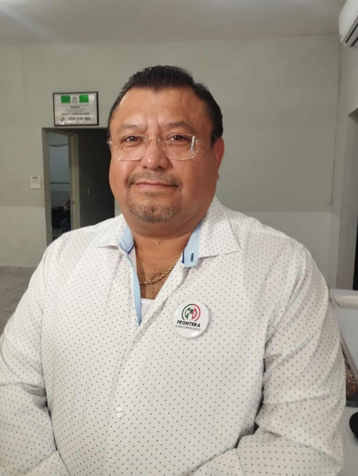 Gerardo Oyervides espera candidatos del PRI en Frontera: a&uacute;n no hay convocatoria