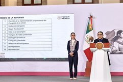 Sheinbaum sacude el sistema político: una reforma electoral con 10 cambios y 4 ejes fundamentales