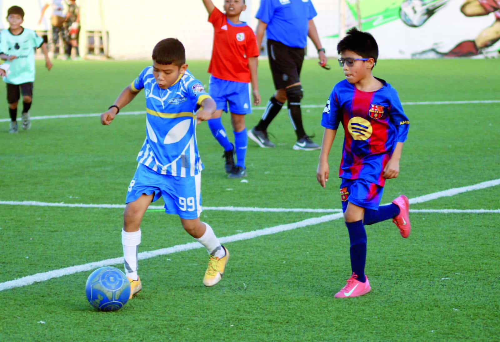 Gal&aacute;cticos Frontera vencen a Iron Cast: 4-2 en Liga Infantil