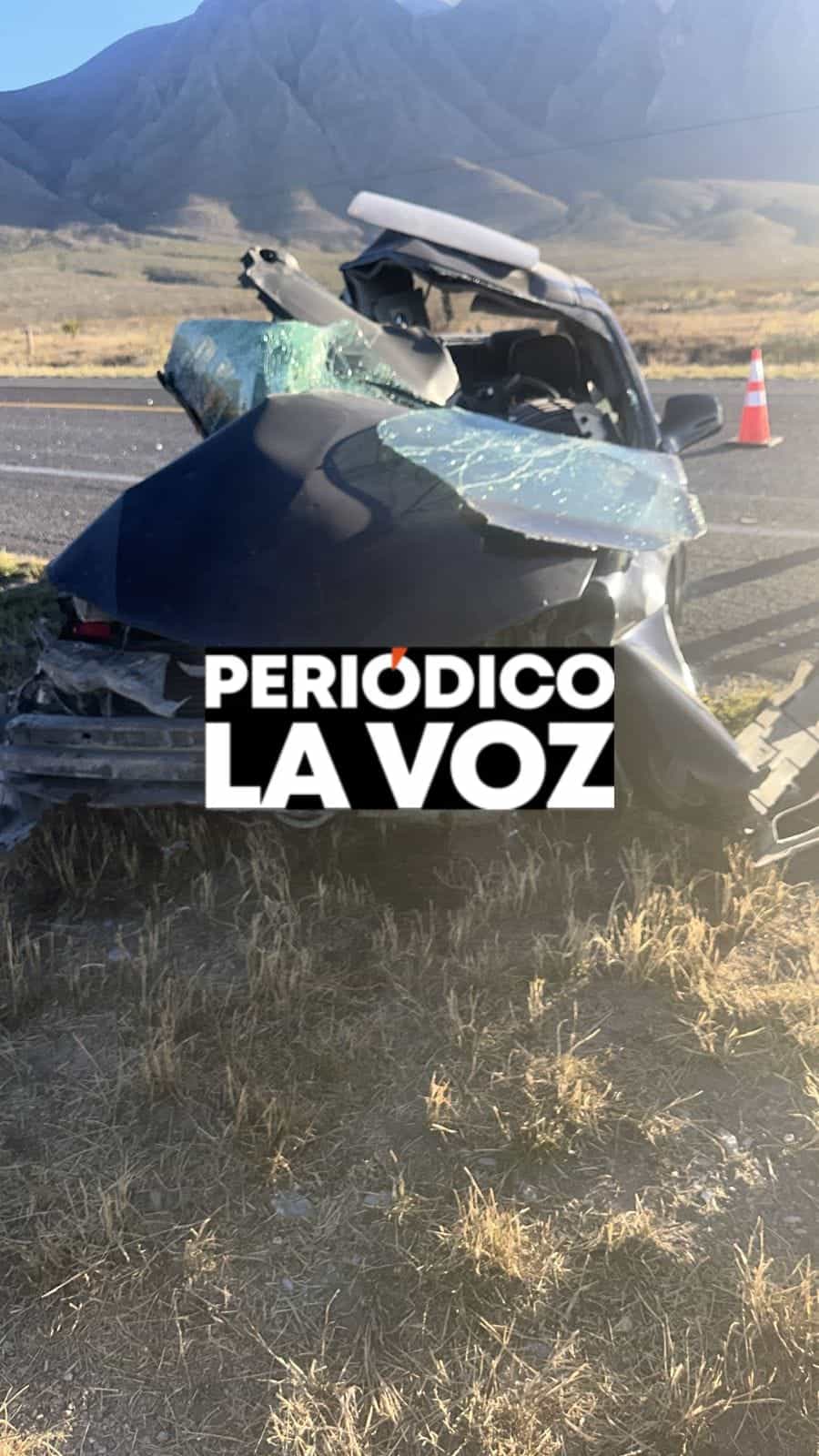 Tragedia en la 57: dos muertos y oficial estatal lesionada