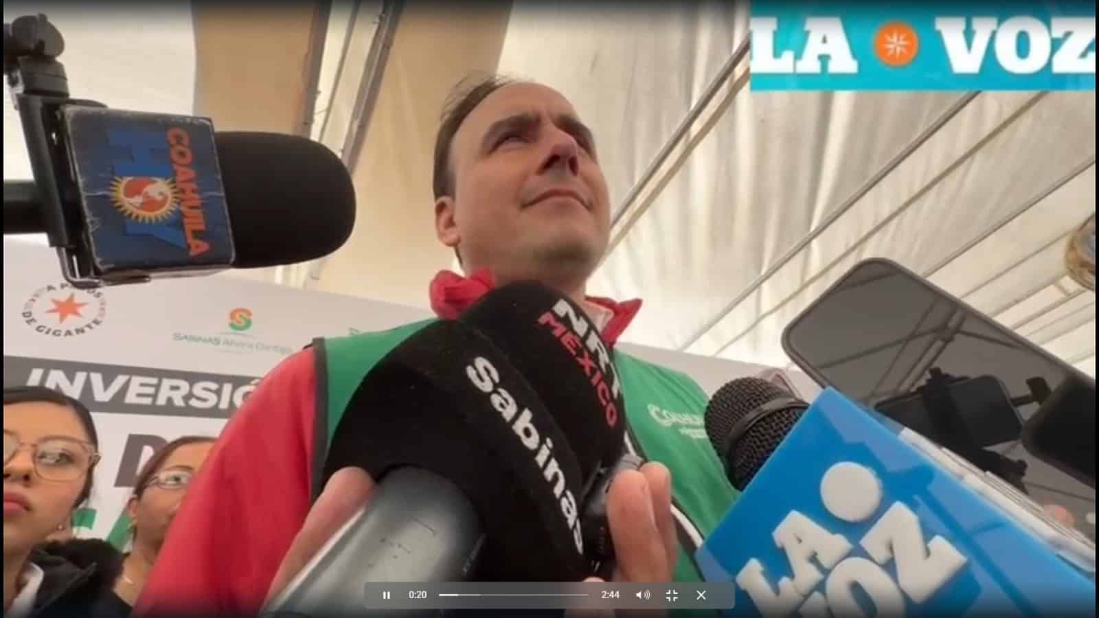 Coahuila se une al proyecto Gas Shell: Manolo Jim&eacute;nez lo anuncia