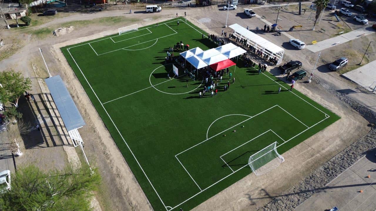 Gobierno de Coahuila entrega obras educativas en San Juan de Sabinas