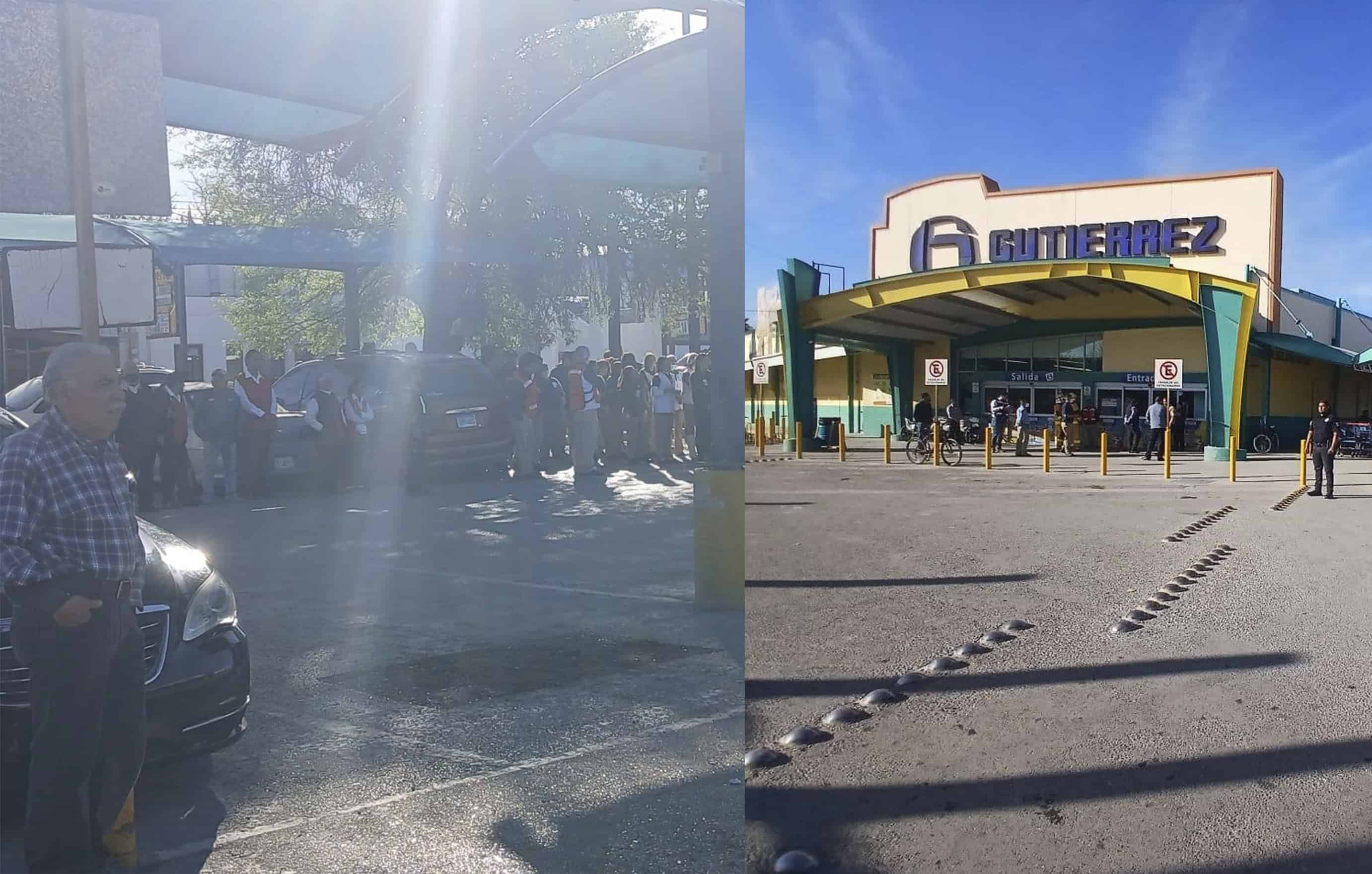 Realizan simulacro de incendio en comercio del centro de Allende