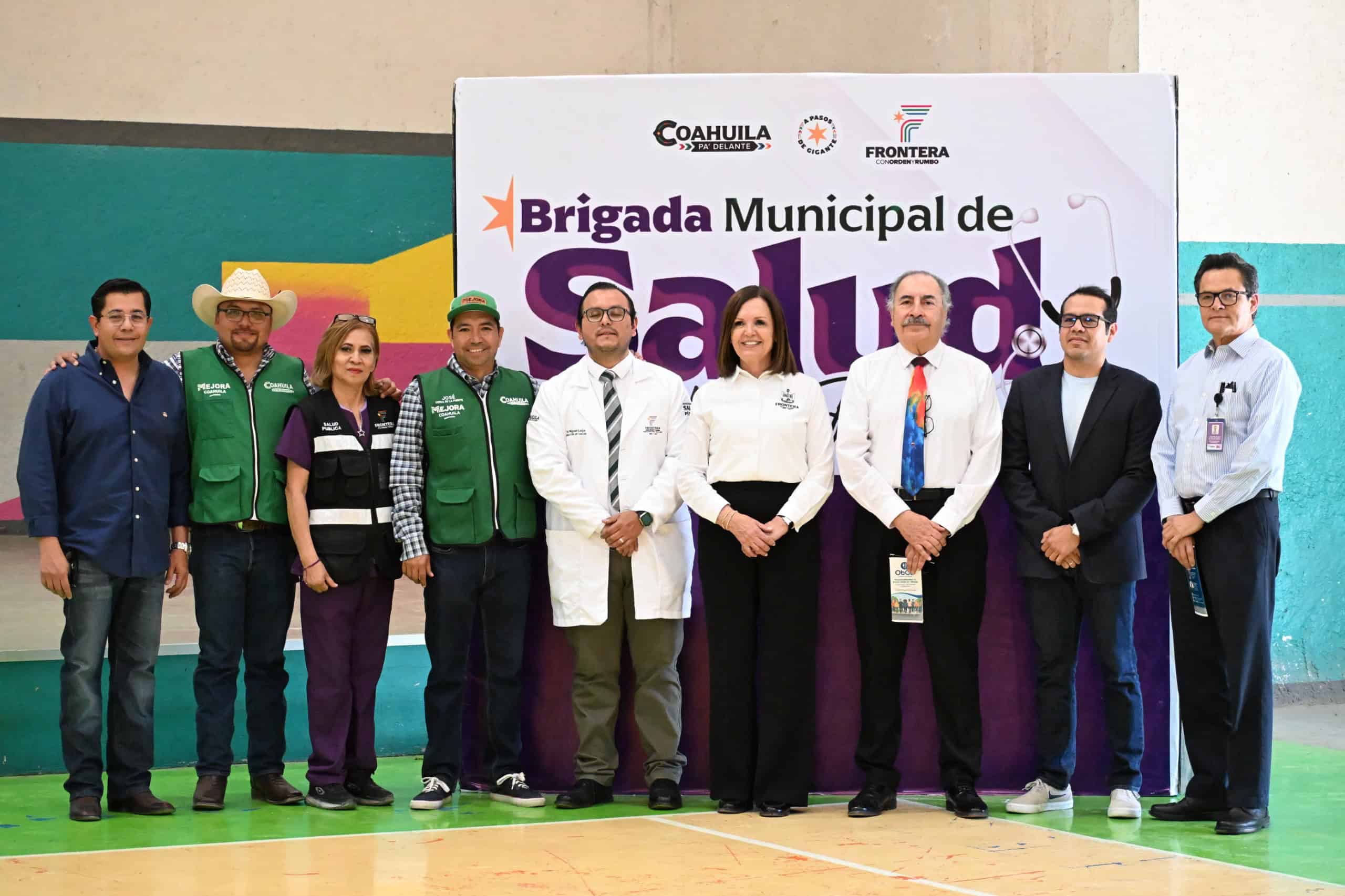 Sara Irma P&eacute;rez Cant&uacute; arranca Brigada de Salud en Frontera