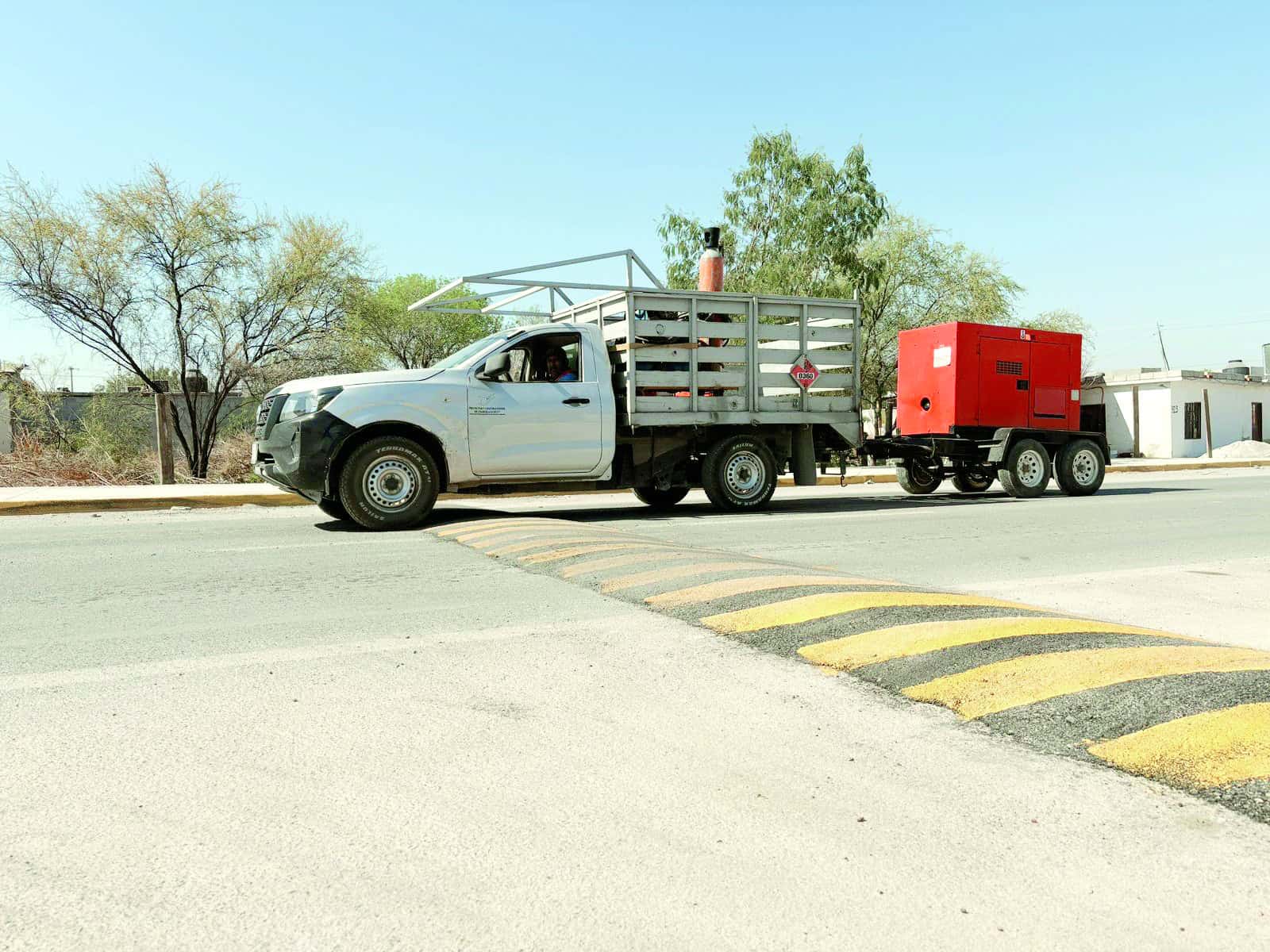 Reductores de velocidad en Frontera