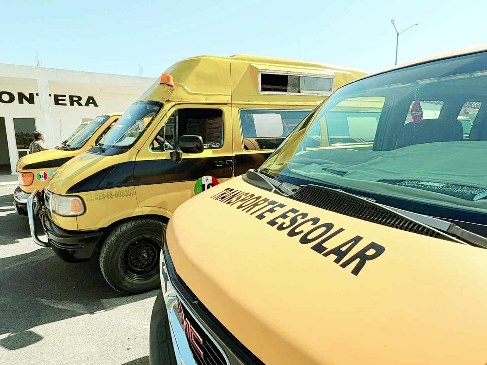 Alberto Gayt&aacute;n advierte sobre el transporte escolar no regulado en Frontera