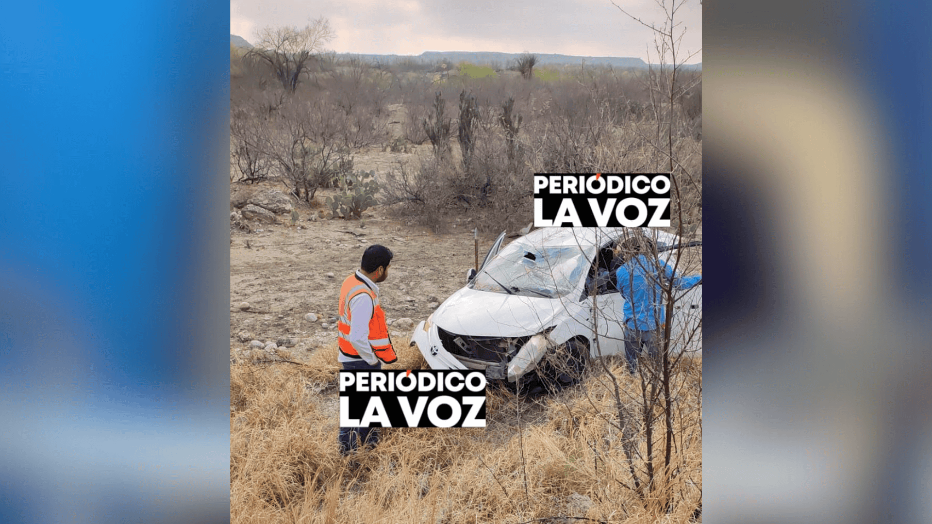 Conductora lesionada tras volcadura en carretera 57: Sabinas