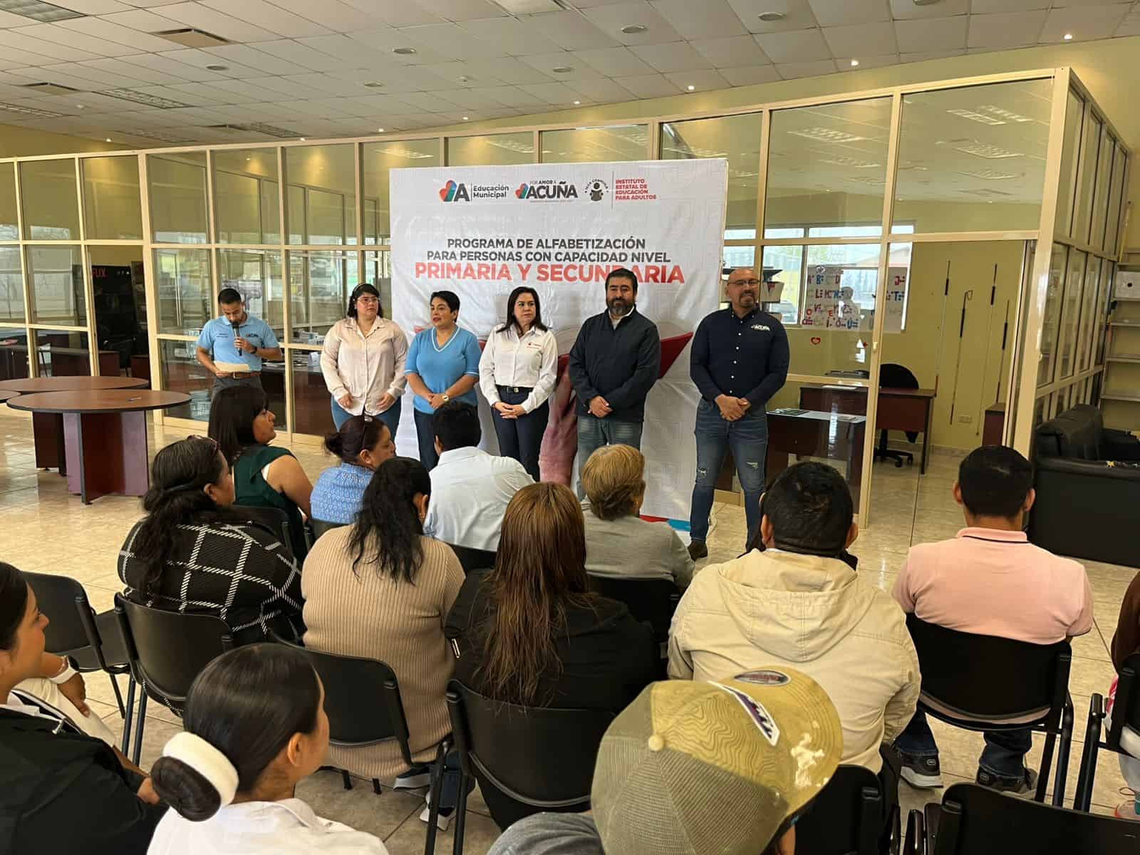 Inician programa de alfabetizaci&oacute;n inclusiva en Ciudad Acu&ntilde;a