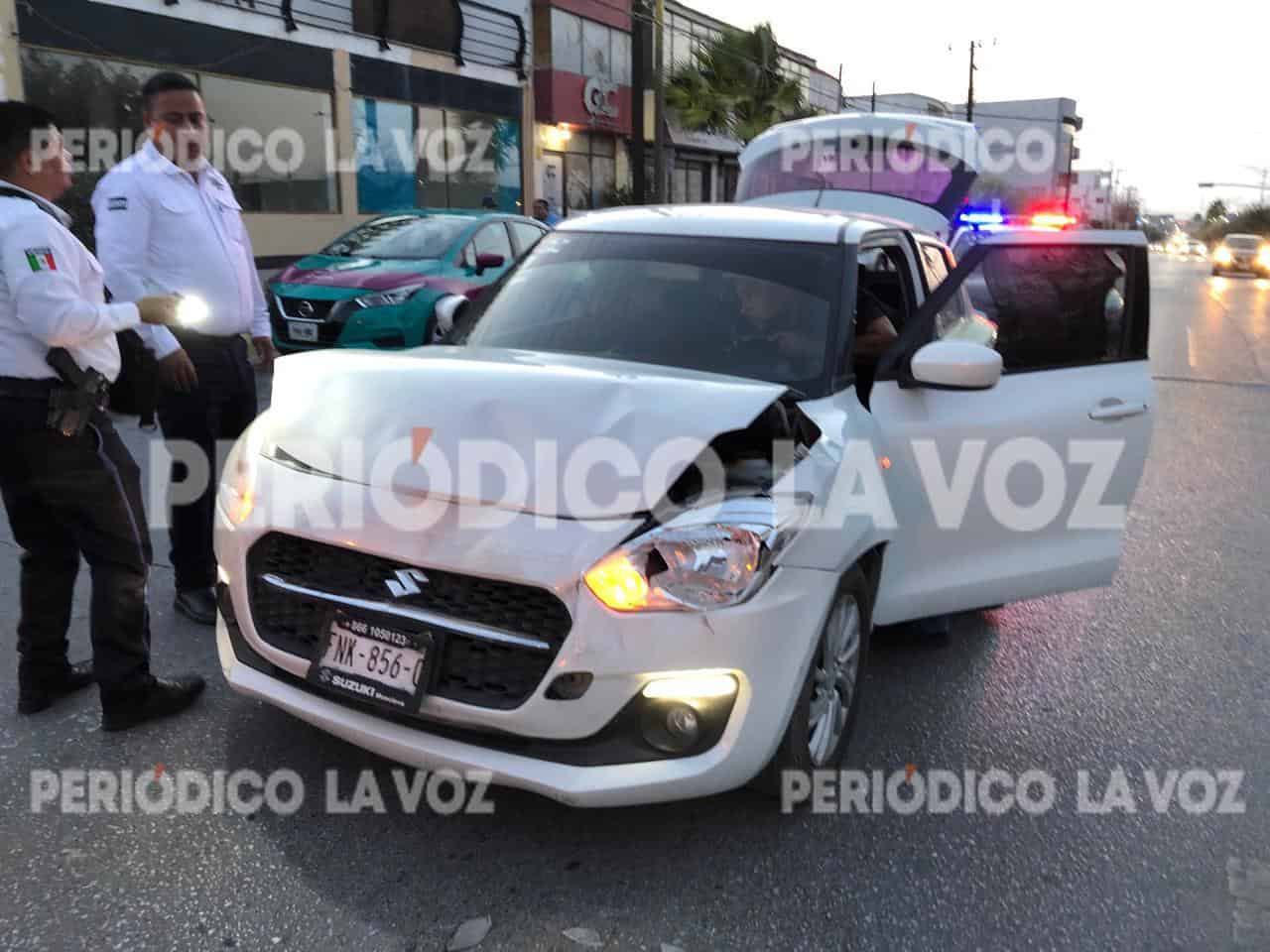 Choque en Monclova: 2 veh&iacute;culos involucrados sin lesionados