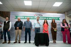 Sorteo Por Amor a Saltillo entrega 50 premios de 10 mil pesos a contribuyentes