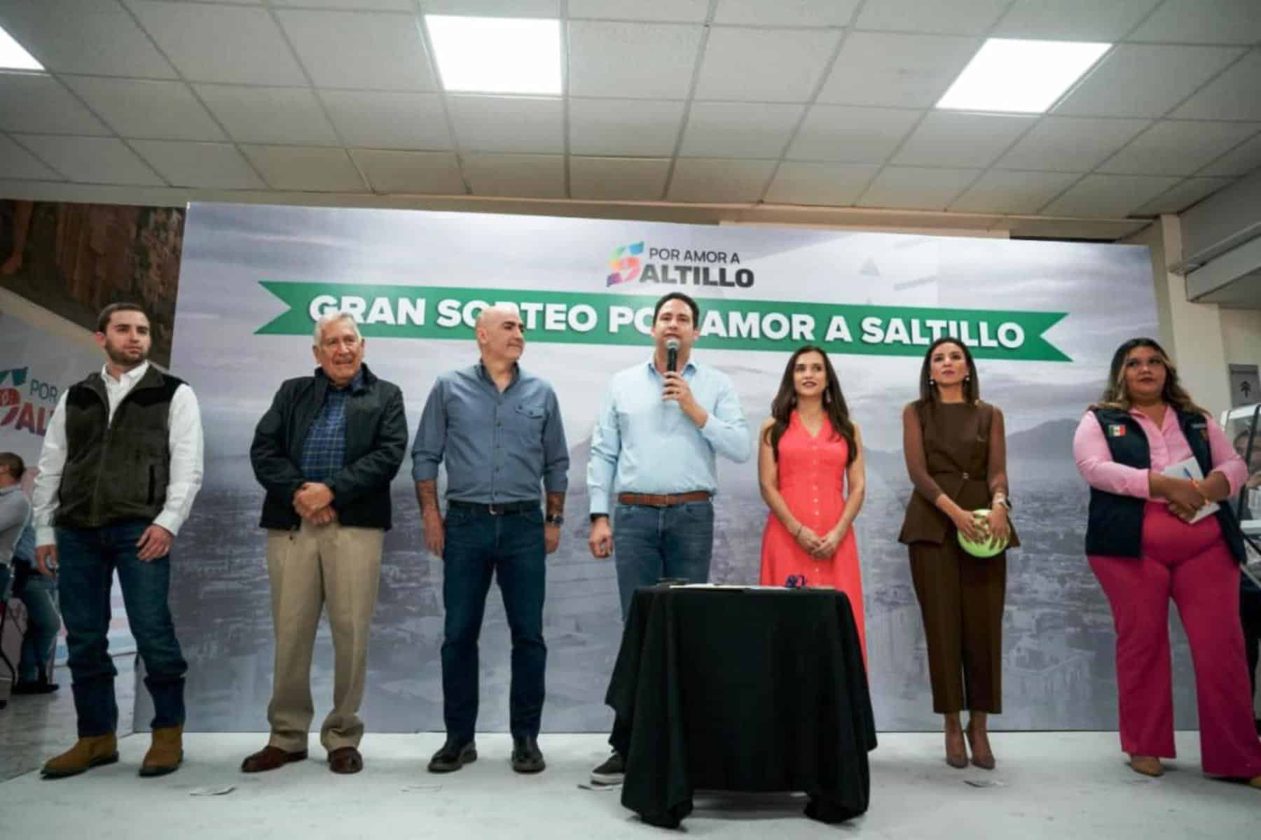 Sorteo Por Amor a Saltillo entrega 50 premios de 10 mil pesos a contribuyentes